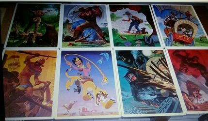 Disney Americana Prints Folk Heroes (Check My Other Offers )