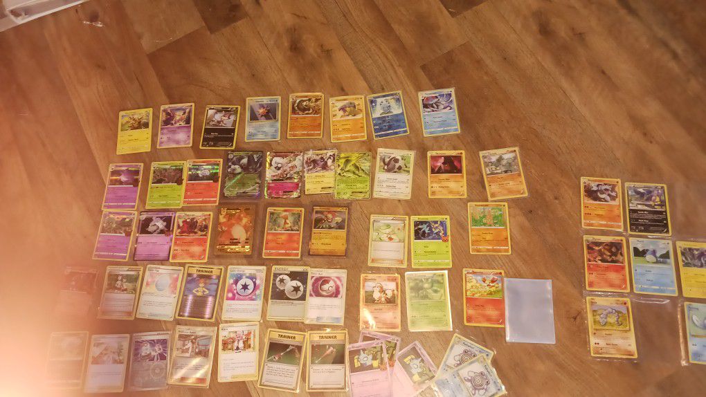 Pokemon Cards 61 Cards EX And More