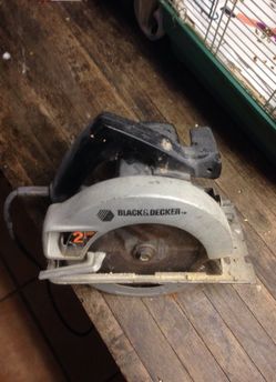 Black & decker saw