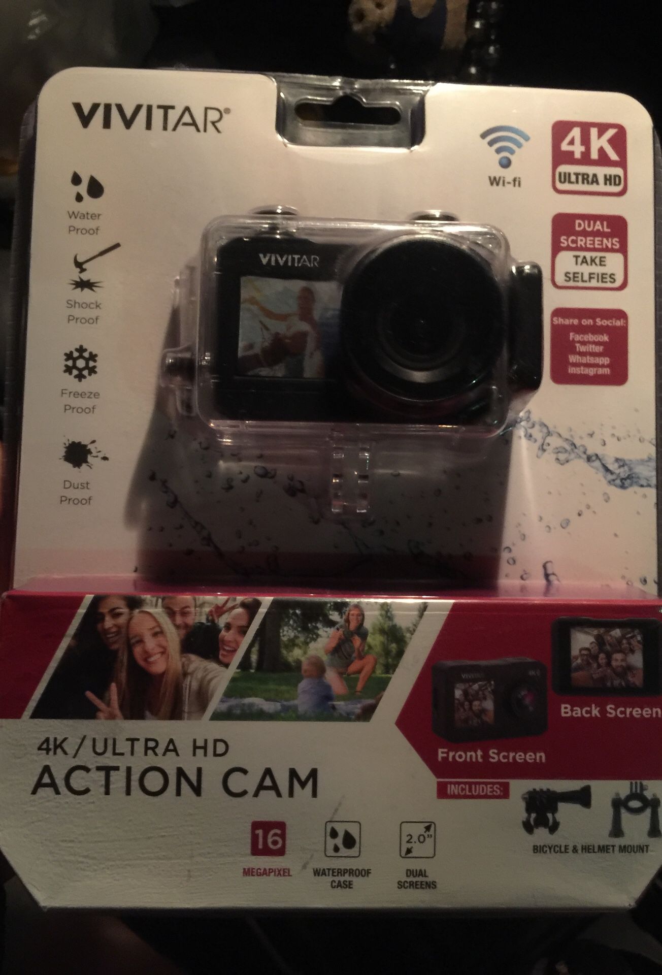 4K action camera