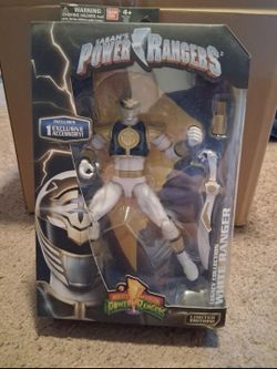 Bandai Mighty Morphin Power Rangers Legacy Collection White Ranger