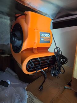 Shop RIDGID
1625 CFM 3-Speed, Portable AM2560 Air Mover Blower Fan with Collapsible Handle, Rear Wheels