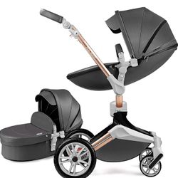 Hot mom 360 rotation stroller and bassinet