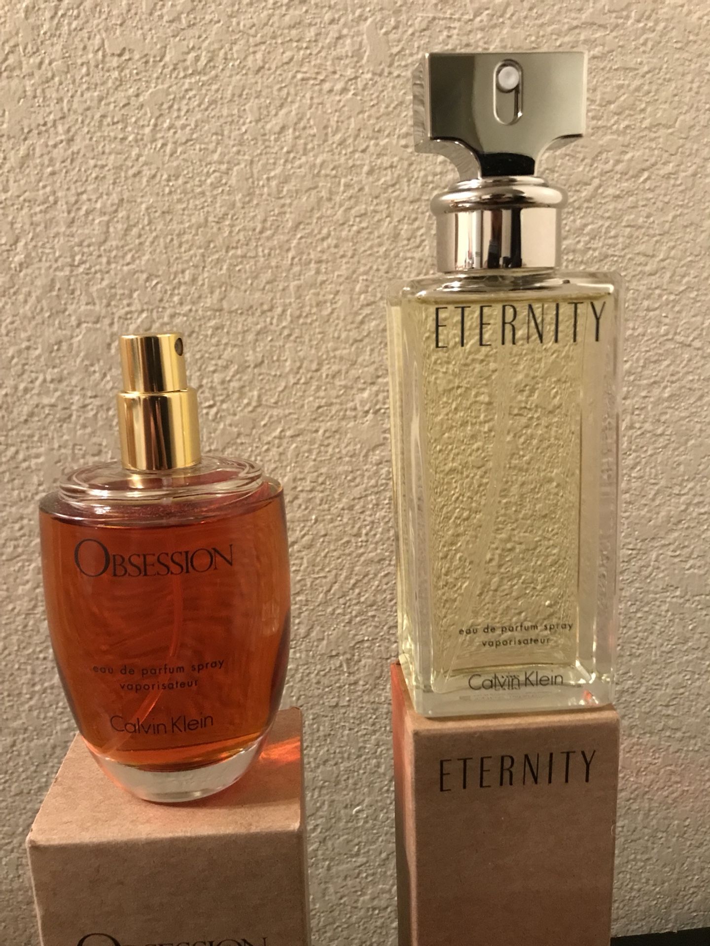 Calvin Klein obsession and eternity