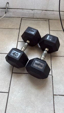 40 lb dumbbells