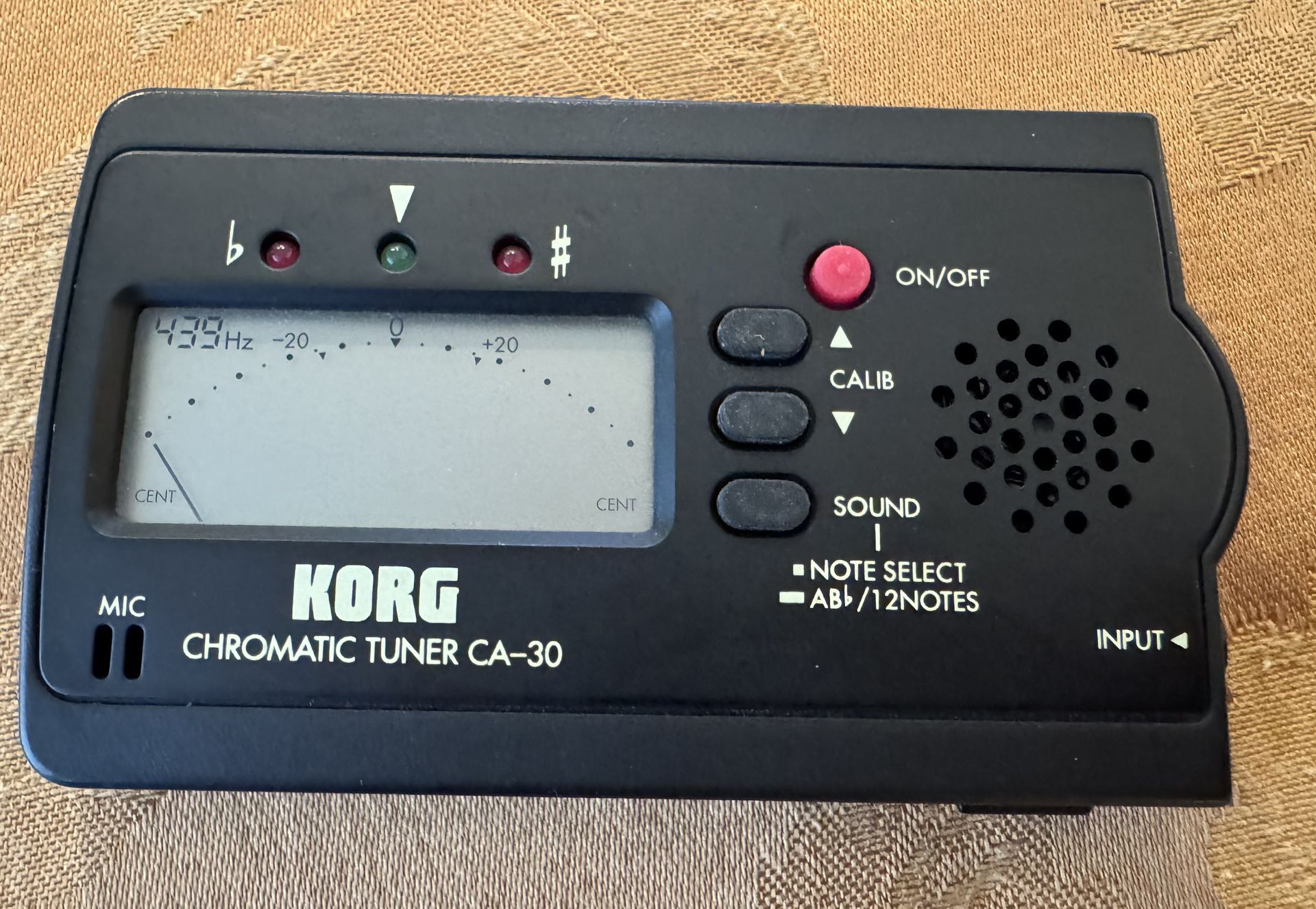 Korg Chromatic Tuner CA-30