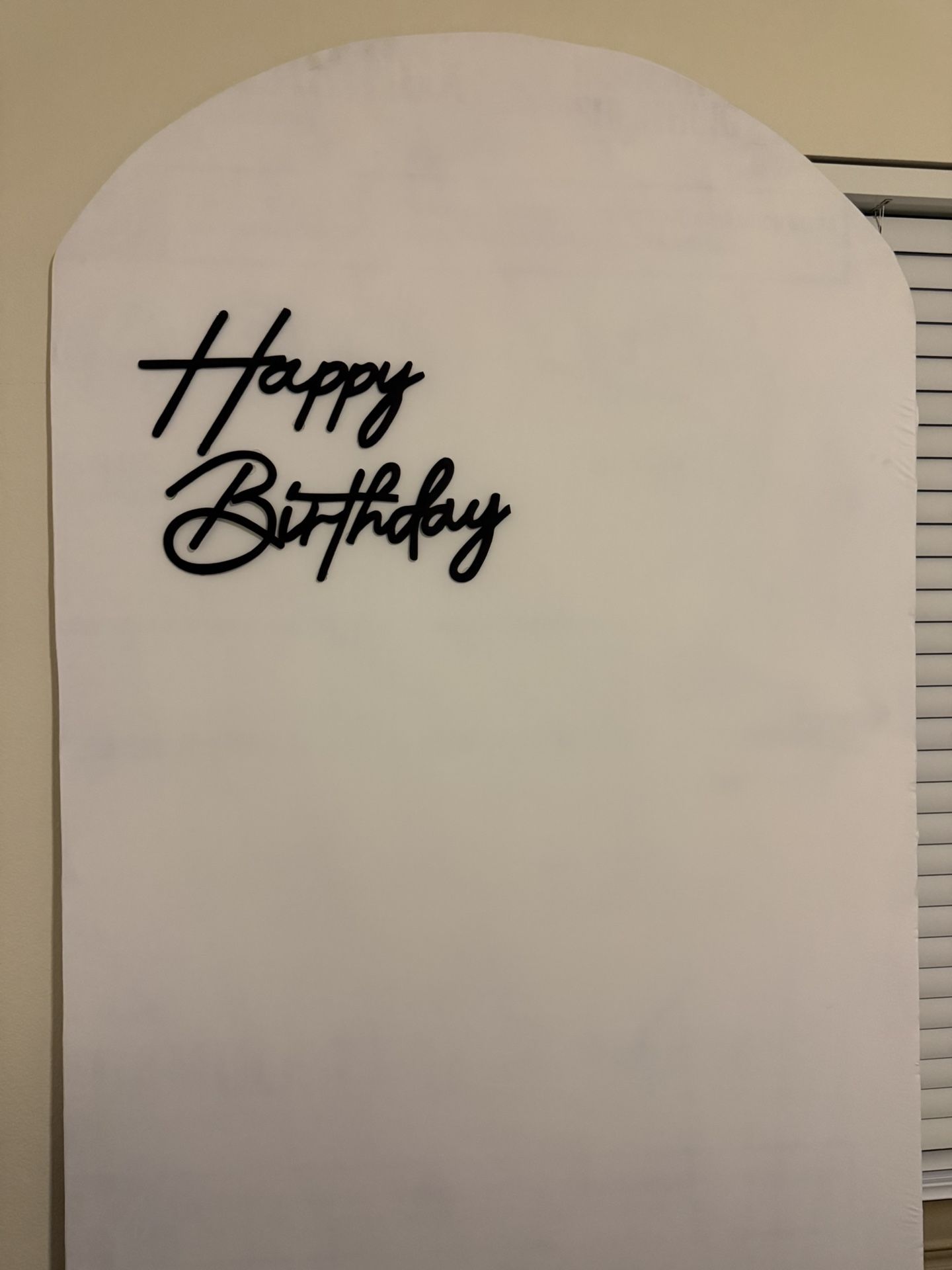 Happy Birthday Sign For Parties/Photoshoots ($45 OBO)
