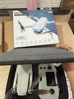 Dron with 4 k camara