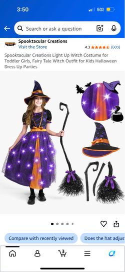 Witch costume