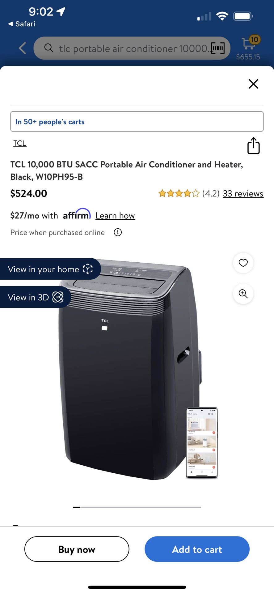 10,000 BTU , Air Conditioner 
