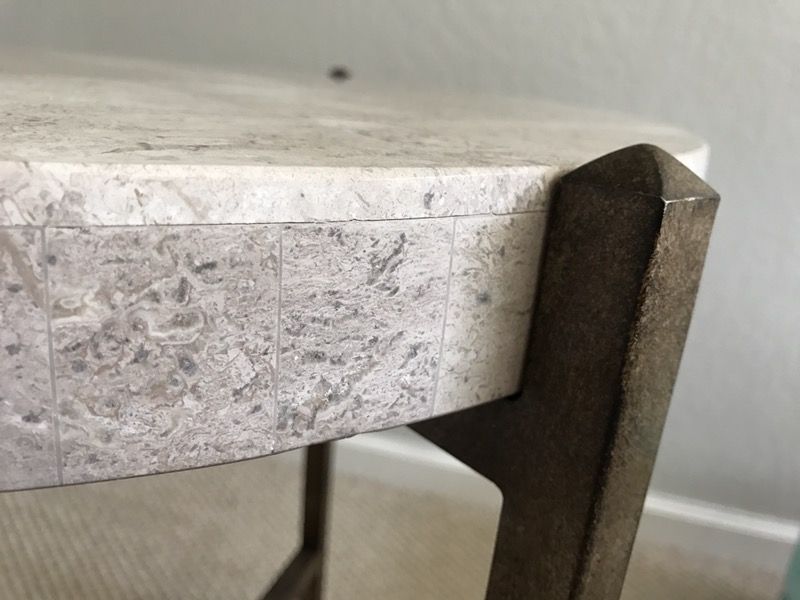Cachet round accent table from Thomasville