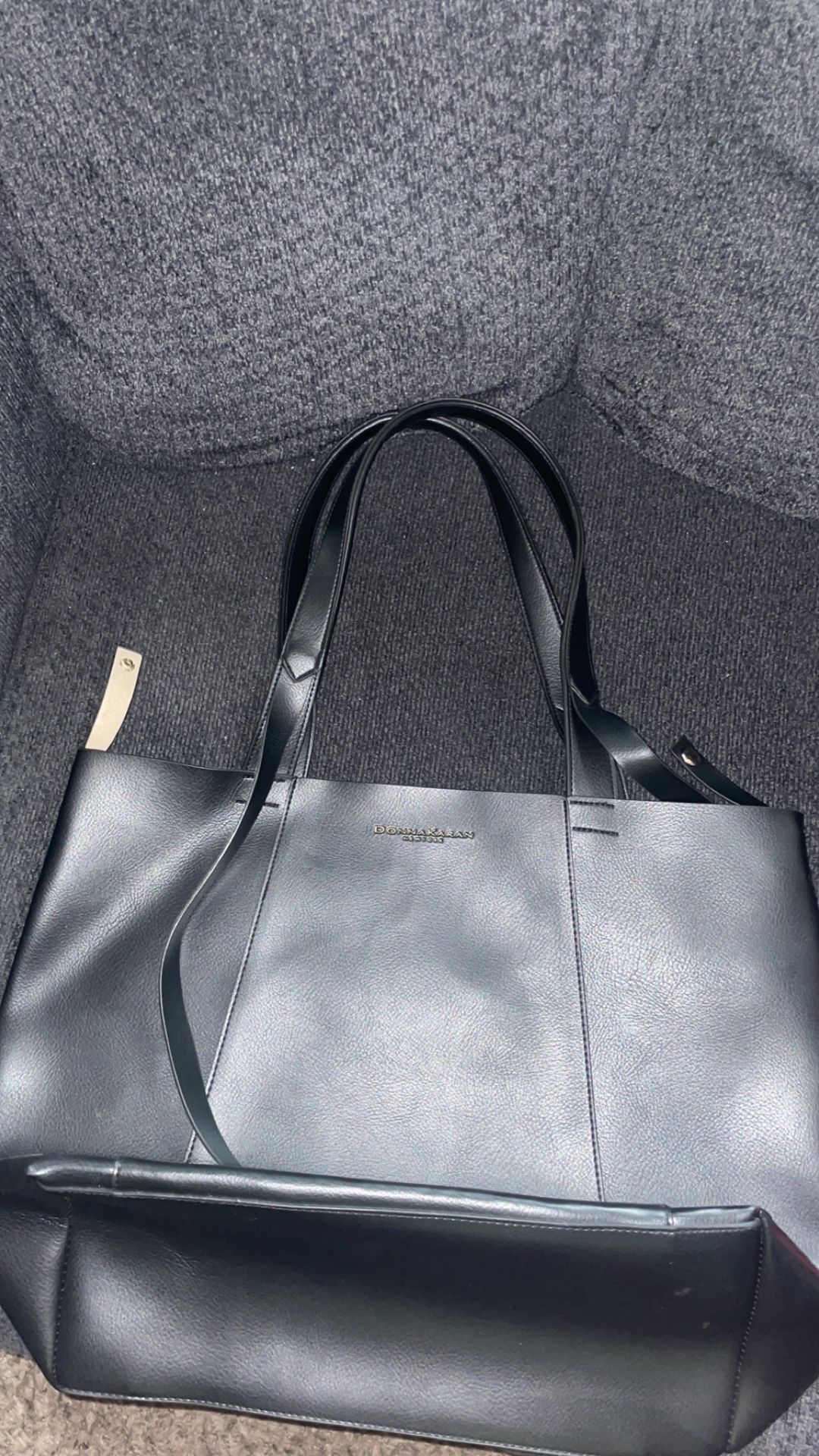 Donna Karan large black Tote bag