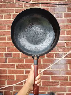 12.5 inch Hammered Wok $16