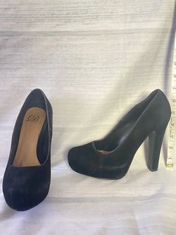 Black Suede Heels