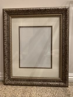 Gold/Bronze Antique Frame - 21”x25”, Fits 10.5”x13.5” Photo