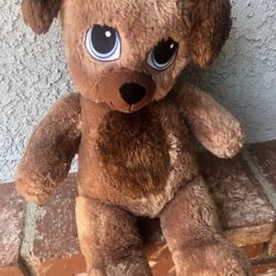 Build a Bear- Brown Puppy with Sad eyes