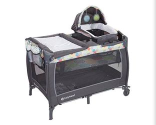aby Trend Lil'B Snooze™ Deluxe II Nursery Center® Playard, Funfetti