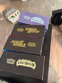Pokémon cards – 4 Boxes