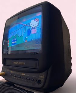 Philips 9” crt tv magnavox mini tv