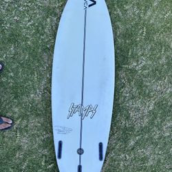Stamps Surfboard Spear Fish Epoxy Futures 5’9 19.5 2.5 at 30.8L