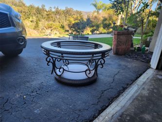 Free table w glass top