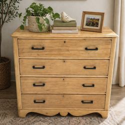 Solid Wood Dresser 