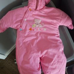 Baby Girls Snow Suit