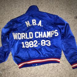 Fresh starter 76ers jacket