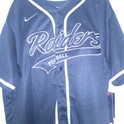 Raiders Baseball Jersey