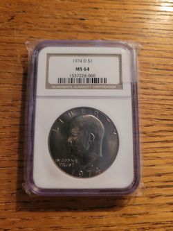 1974 D MS64 Ike Dollar