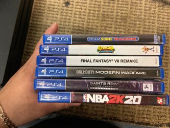 PS4 Games 20$ each