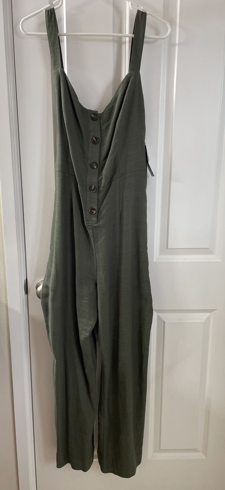 Women’s Olive Green Jumpsuit