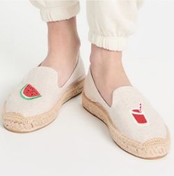 Soludos Watermelon Juice Espadrilles Size 9