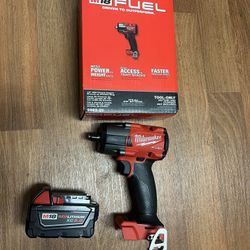 1/2 Mid-Torque Impact wrench W\ Friction Ring 