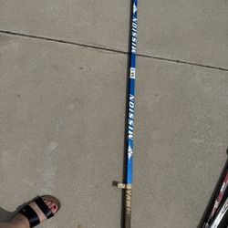 Hockey Sticks And Goalie Skates And Other Items 