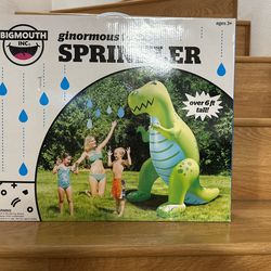 T-Rex Sprinkler For Summer Fun?