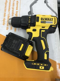 Dewalt brushless Drill With Battery And Charger