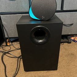 Logitech gaming sound system (missing Left speaker)