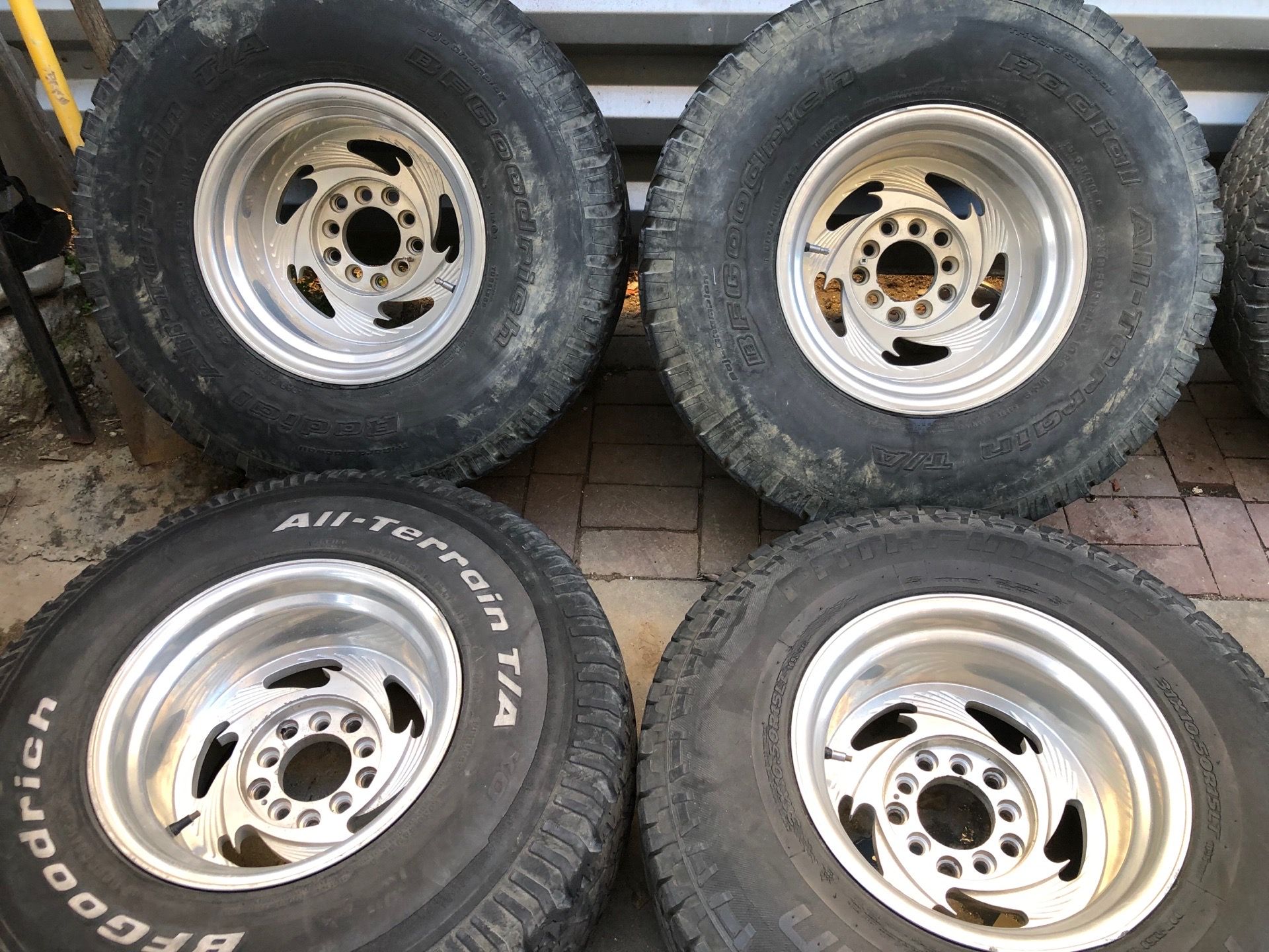15” Eagle alloys wheels 5x5 Chevy Gmc c10 OBS Suburban Shortbed Longbed Projects parts Tahoe