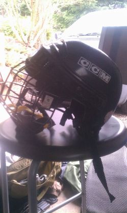 Small helmet. My son wore this when he was 6.