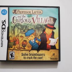 Professor Layton Curious Village Ds