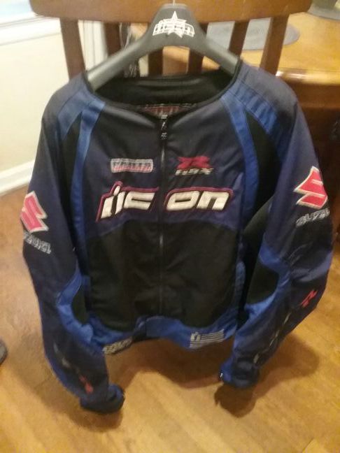 Icon motorcycle racing jacket