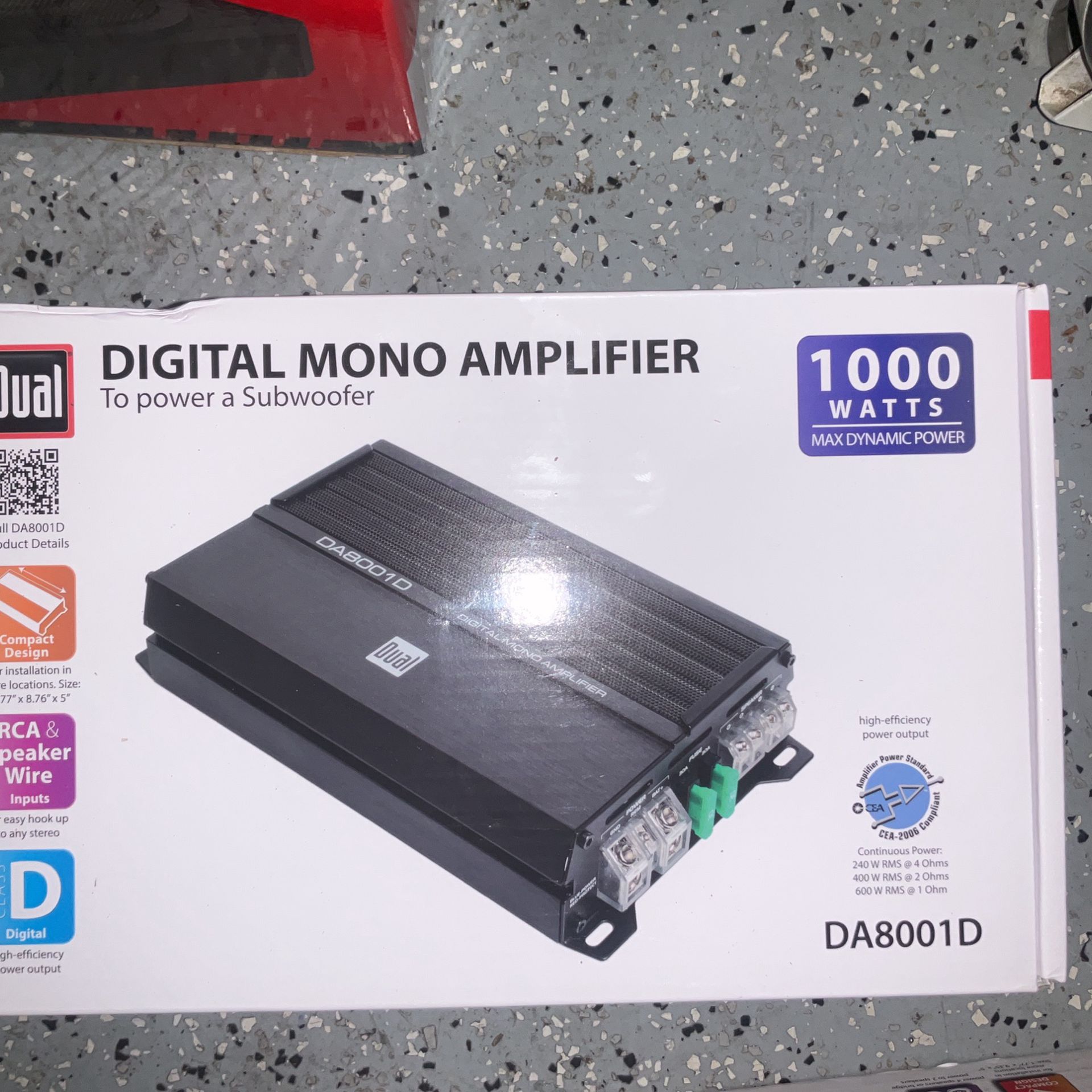 Dual Digital Mono Amplifier 