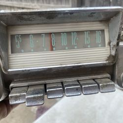 1956 Mercury Montclair AM Push‑Button Radio – Untested
