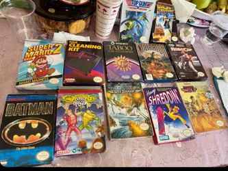 Nintendo NES Console With Game’s And Accessories