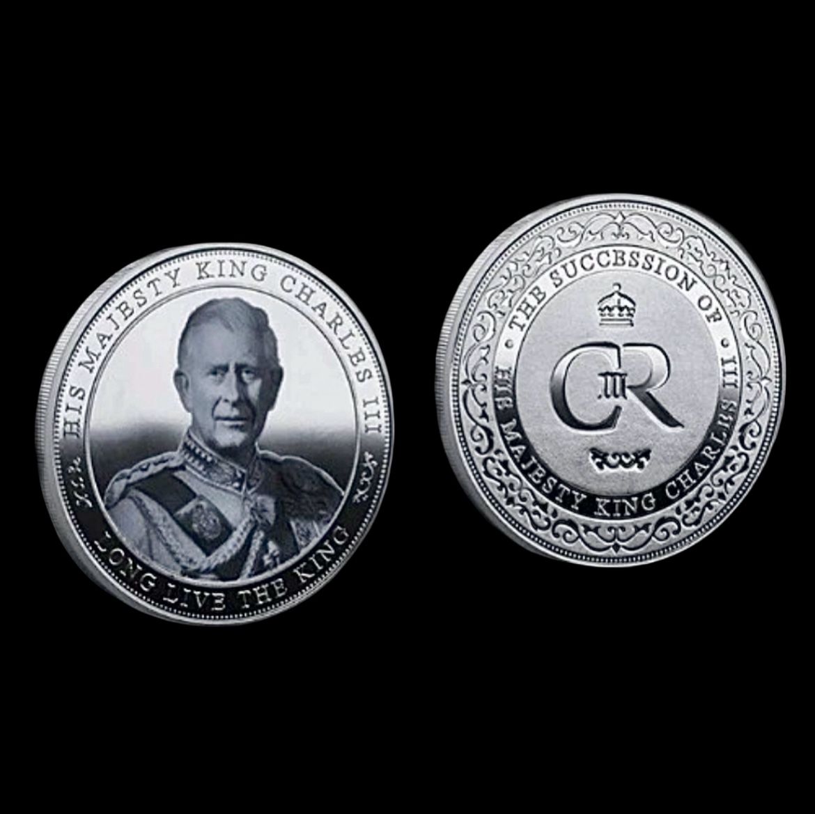 King Charles III Succession Commemorative Coin • ‘Long Live The King’ 2022