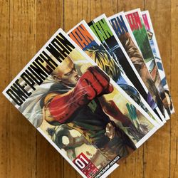 One Punch Man (Manga) Vol. 1-6