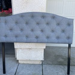 Gray Headboard 