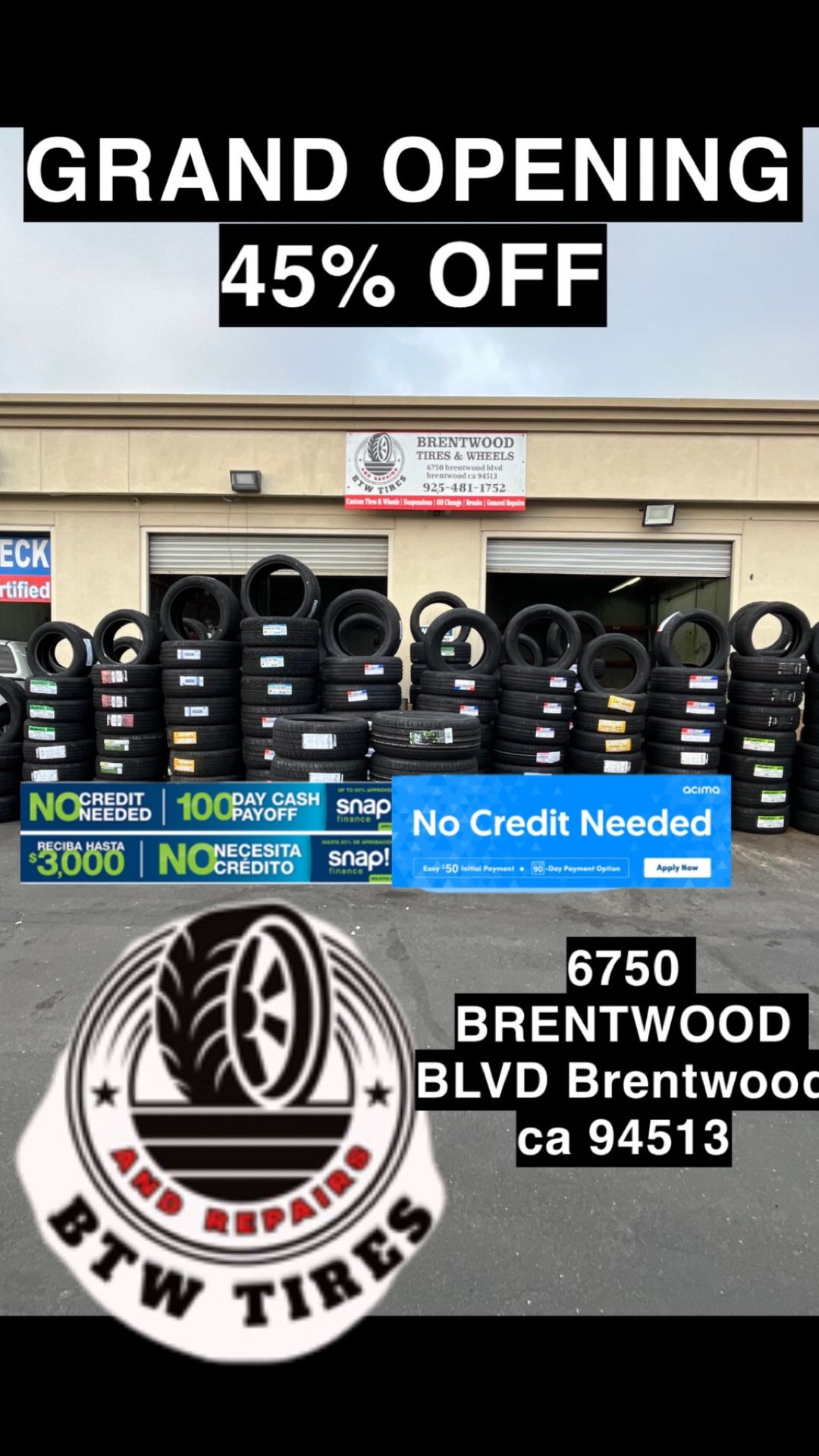 205-65R16 Set Of 4 On Sale Install 289