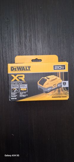 DEWALT 20V MAX XR POWERPACK 8.0 Ah Power Tool Battery